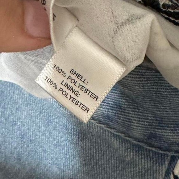 LOFT Petites Black White Floral Wrap Blouse Women's 6P Sleeveless Workwear Top - Picture 7 of 7